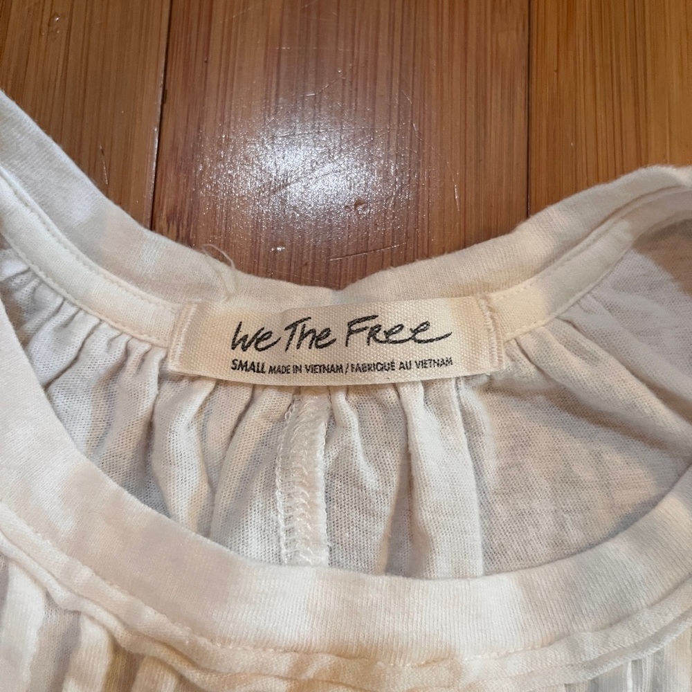We The Free Cream Blouse